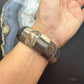 Large Rectangle Agate Beads Stretch Bracelet For Women