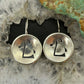 Carolyn Pollack Sterling Silver kanji Symbol "Mind" Dangle Earrings For Women