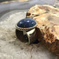 Carolyn Pollack Sterling Silver Large Oval Denim Lapis Ring Size 6.25 For Women