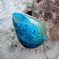 Sterling Silver Southwestern Style Teardrop Shattuckite Ring Size 9.75 For Women