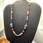 Carolyn Pollack Sterling Silver Multi Gemstone Beads 16"-20" Necklace For Women
