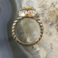 Carolyn Pollack Southwestern Style Sterling Silver Oval Tigers Eye w/Spirit Horse Ring For Women