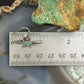 Vintage Silver Native American Roadrunner w/Turquoise Dangle Earrings For Women