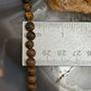 Sterling Silver 6mm Tiger's Eye Beads 18" Necklace For Women