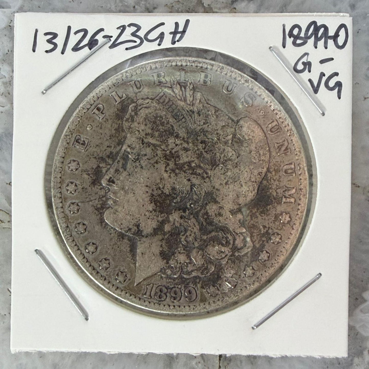 1899-O US 90% Morgan Silver Dollar G-VG #13126-23GH