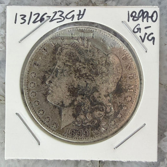 1899-O US 90% Morgan Silver Dollar G-VG #13126-23GH
