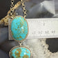 Sterling Silver Southwestern Style Kingman Turquoise Lariat 25" Necklace For Women #1