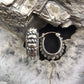 Carolyn Pollack Sterling Silver Medium Width Decorated Hoop Earrings For Women
