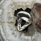 Sterling Silver Southwestern Style Teardrop Charoite Ring Size 8.5 For Women