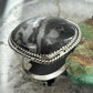 Sterling Silver Southwestern Style White Buffalo Heart Shape Ring Size 8 For Women