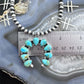 Sterling Silver Southwestern Style Turquoise Naja w/Native Cross 20" Necklace For Women