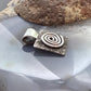 Alex Sanchez Native American Sterling Silver Petroglyph Dainty Pendant For Women
