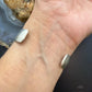 Frank Chavez Sterling Silver Native American Square Onyx & Turquoise Bracelet For Women