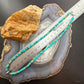 Sterling Silver Turquoise and Navajo Pearl Beads 17" Necklace For Women