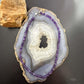 Sterling Silver 6mm Amethyst Beaded 18" Necklace For Women