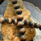 Copper Navajo Pearl Beads 10 mm Necklace Length 18"-20" For Women