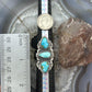 Sterling Silver Southwestern Style 3 Sonora Gold Turquoise Adjustable Ring For Women #1