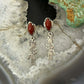 Carolyn Pollack Sterling Silver Red Jasper W/Kokopelli Dangle Earrings For Women