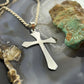 Sterling Silver Fashion Unisex Cross Pendant