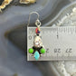 Sterling Silver Southwestern Style Multistone Dangle Earrings For Women #9