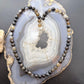 Sterling Silver Southwestern Style 8mm Smoky Quartz Beads 20" Necklace For Women