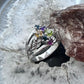 Carolyn Pollack Sterling Silver 6 Faceted Multistone Decorated Ring For Women