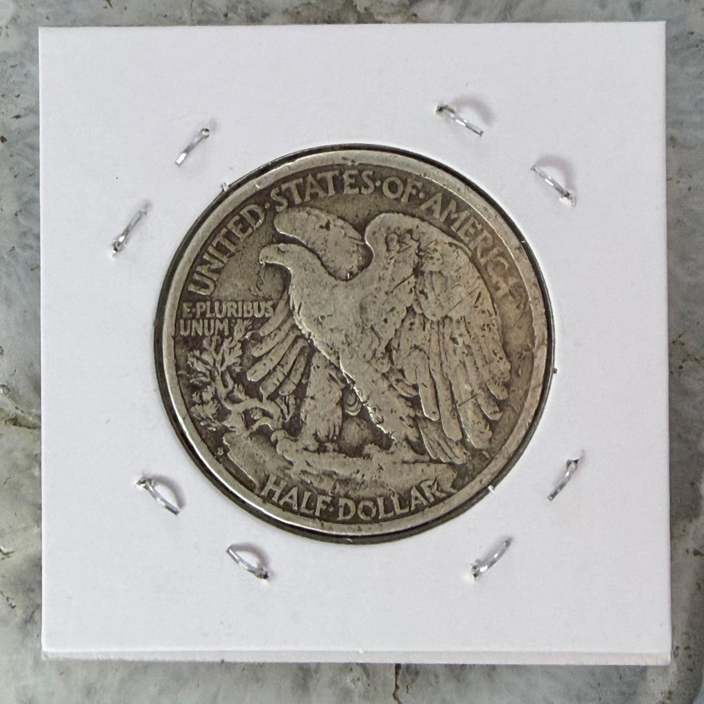 1941-S US Walking Liberty Half Dollar 90% Silver VG-F #20126-5