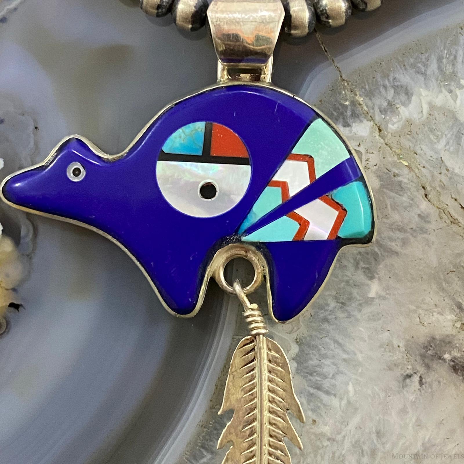 Zuni on sale bear necklace