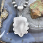 Sterling Silver Southwestern Style Chubby High Grade Sonora Gold Turquoise Pendant For Women