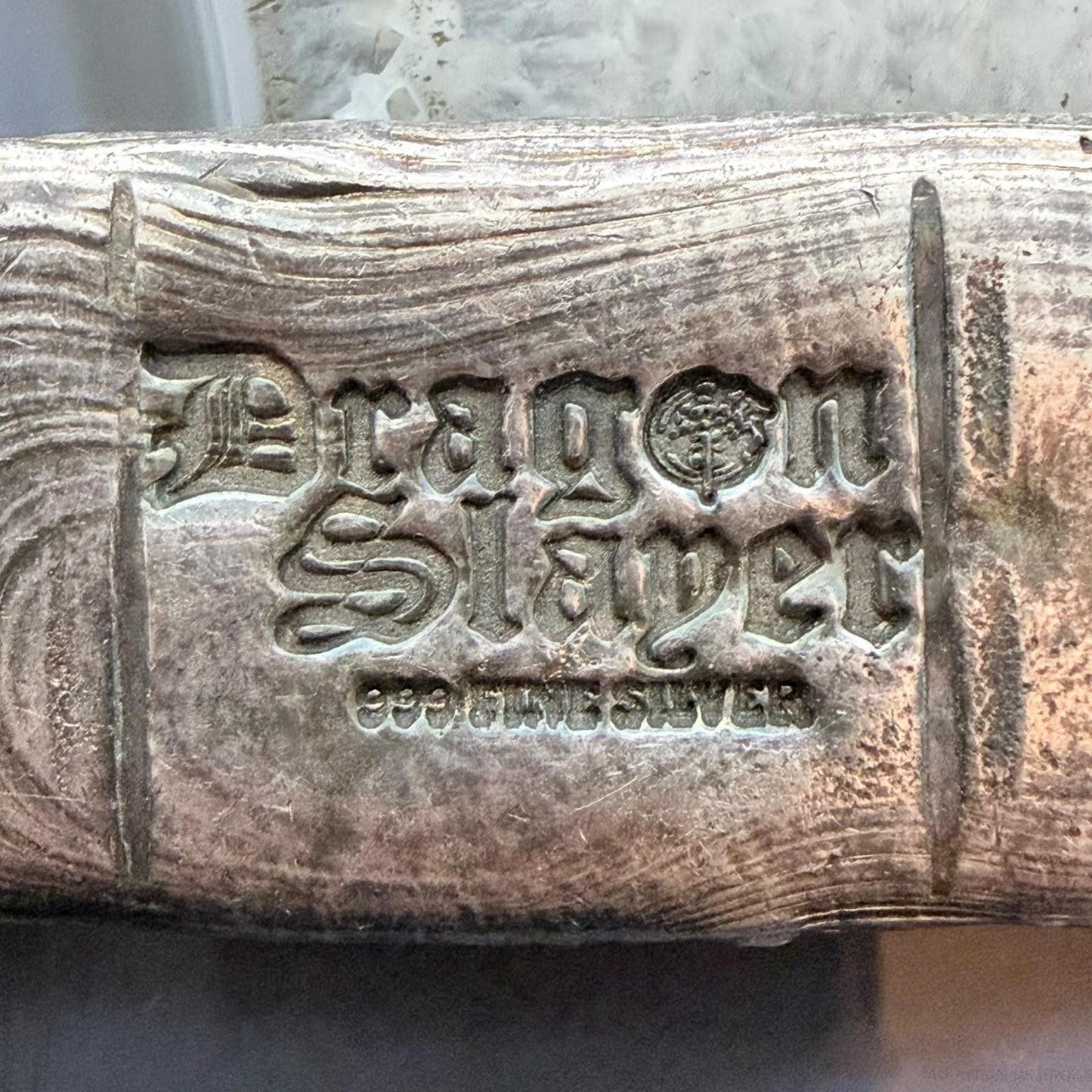 76 Grams of .999 Fine Silver Bar Dragon Slaper #PX.EO