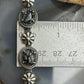 Carolyn Pollack Sterling Silver 7 Oval Snowflake Obsidian Bracelet For Women
