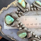 Signed Vintage Native American Sterling Silver Royston Turquoise Necklace For Women