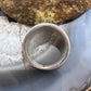 Tom Hawk Native American Sterling Silver Five Rows Band Ring Size 11.25 For Men