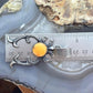 Eva & Linberg Billah Sterling Silver Orange Spiny Oyster Decorated  Unisex Naja Pendant