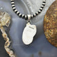 Sterling Silver Southwestern Style Golden Hill Turquoise Leaves Pendant For Women #4