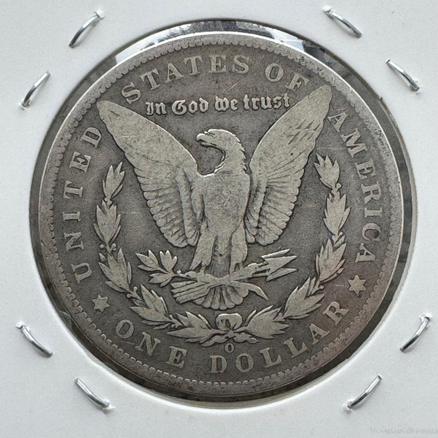 1891-O US 90% Morgan Silver Dollar VG-F #51424-8GH