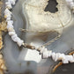 Carolyn Pollack Sterling Silver Natural Blue Lace Agate Bead 16"-19" Necklace For Women