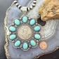 1943 Genuine 90% Silver Walking Liberty Half Dollar Coin w/Turquoise Unisex Pendant