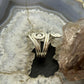 Sterling Silver Modern Swirl Looped Band Fashion Ring For Women, Taxco Mexico