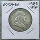 1963-D US Franklin Half Dollar 90% Silver VF-XF #60124-8E