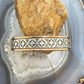 Wylie Secatero Navajo Sterling Silver & Copper Stamped Bracelet For Women #3