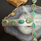 Sterling Silver Southwestern Style Royston Turquoise Lariat 30" Necklace For Women