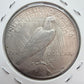 1922 US 90% Peace Silver Dollar VG-F #51626-10GU