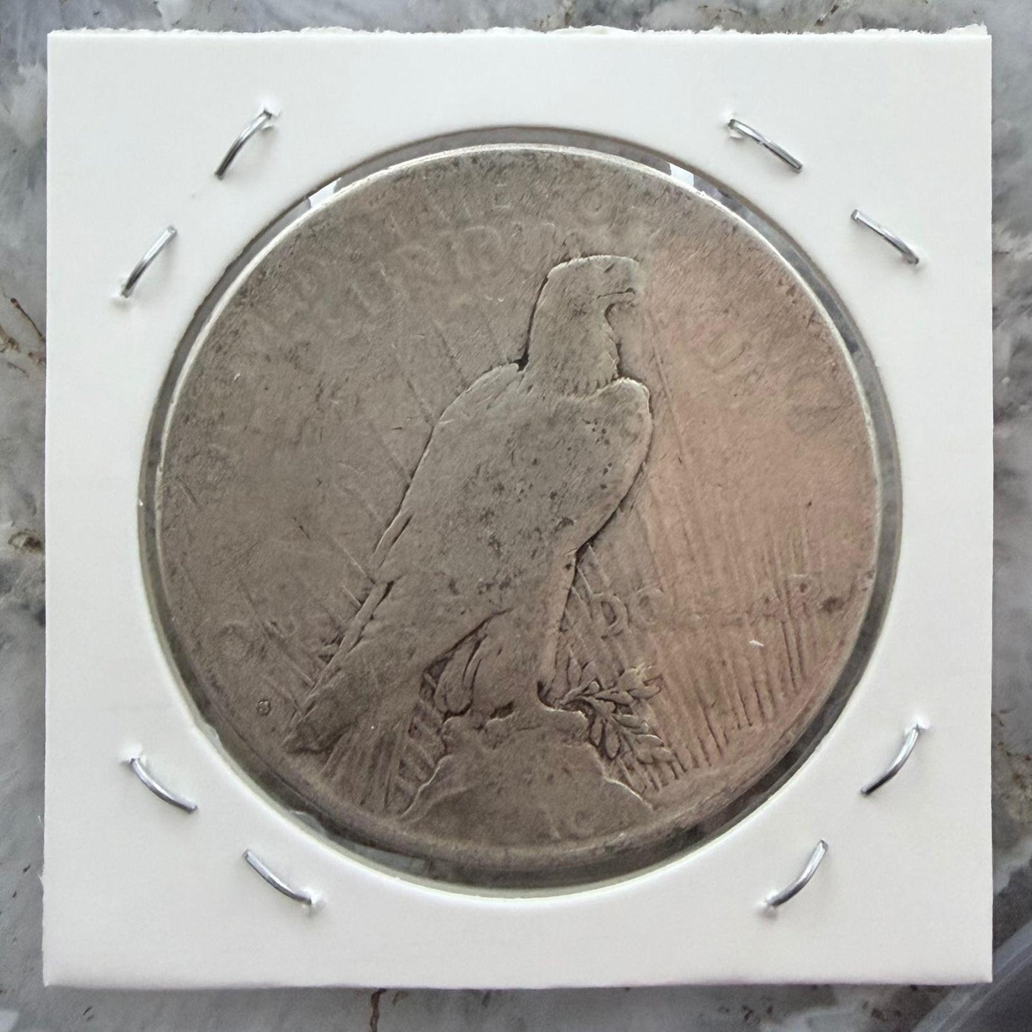 1922-S US 90% Peace Silver Dollar G-VG #20226-1GE