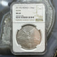 2011 Mexico 1.0ozt .999 Fine Silver Round NGC MS69 #2922765-006