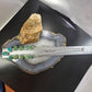 Sterling Silver Southwestern Style Teardrop & Oval Turquoise 20" Necklace For Women