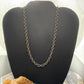 Carolyn Pollack Sterling Silver Round Link Chain 24" Necklace For Women