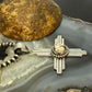 Sterling Silver Southwestern Style Round Wild Horse Unisex Zia Pendant #3