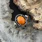 Carolyn Pollack Sterling Silver Oval Spiny Oyster Reversible Ring For Women