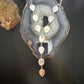 Sterling Silver Southwestern Style Turquoise #8 Cluster Lariat 28" Necklace For Women